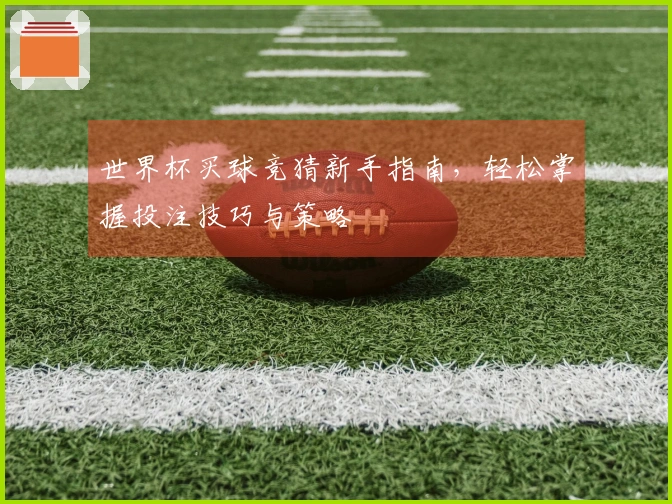 世界杯买球竞猜新手指南，轻松掌握投注技巧与策略