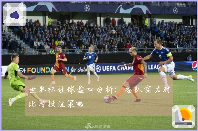 世界杯让球盘口分析：各队实力对比与投注策略