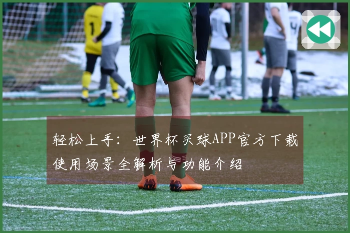 轻松上手:世界杯买球APP官方下载使用场景全解析与功能介绍