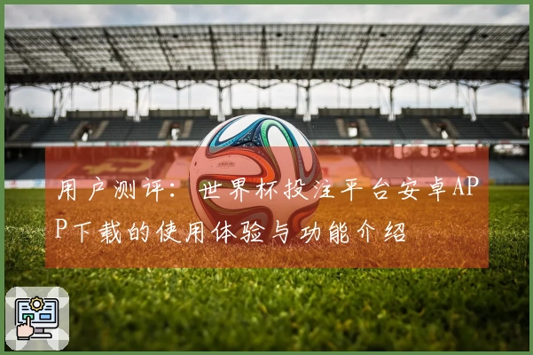 用户测评：世界杯投注平台安卓APP下载的使用体验与功能介绍